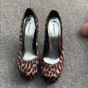 Cheetah heels